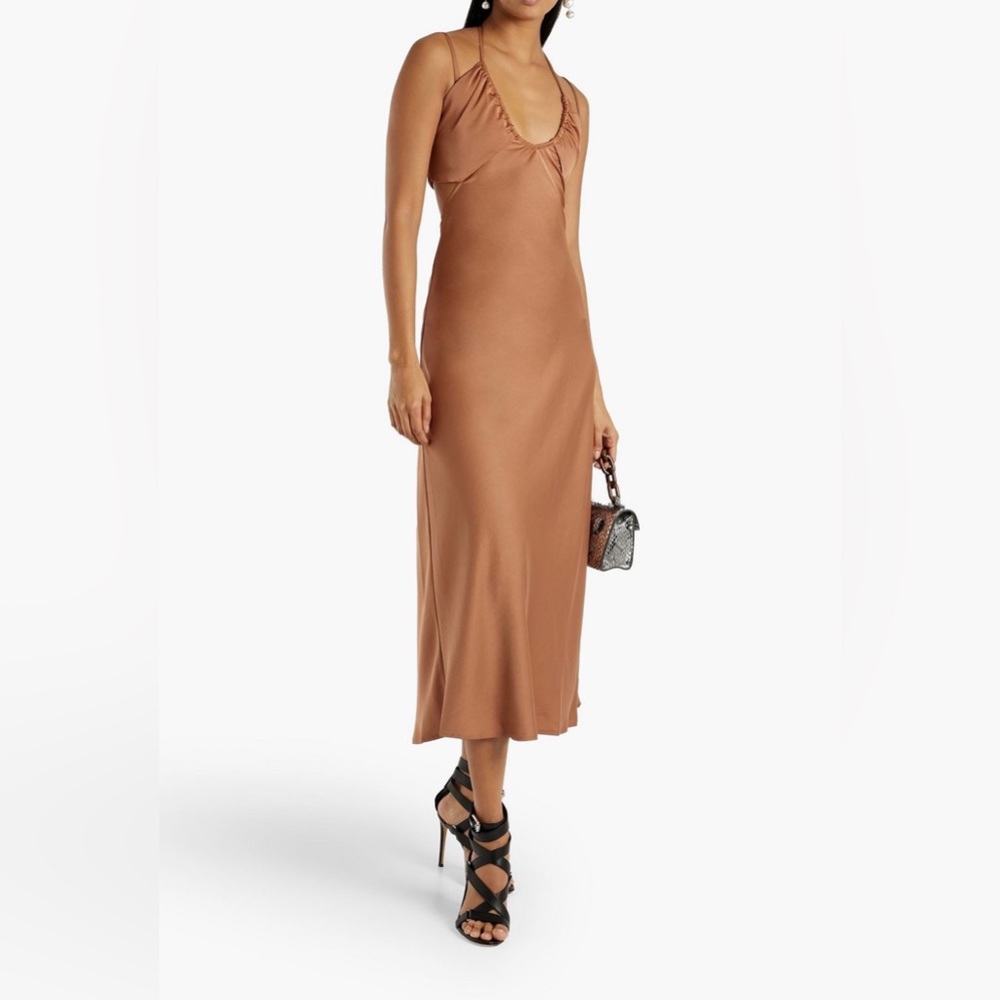ALC Sienna Satin Midi Gown